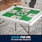 Flash Furniture Square Folding Table, Plastic Top, White DAD-MJZ-88-GG - alternate 6